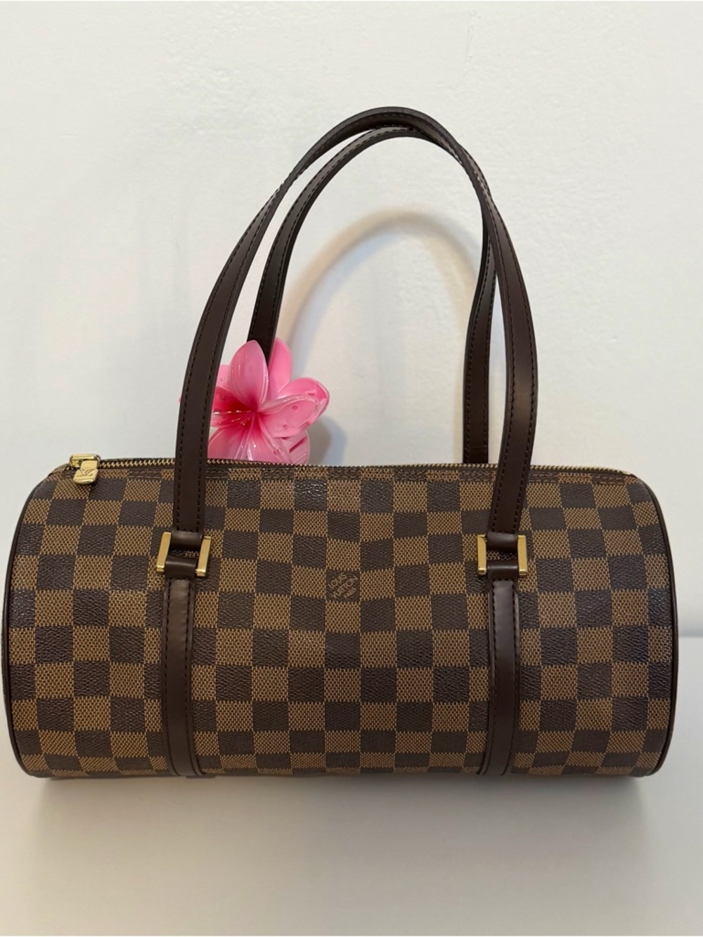 Authentic Louis Vuitton Damier Ebene Papillon 30 - Picture 2 of 9
